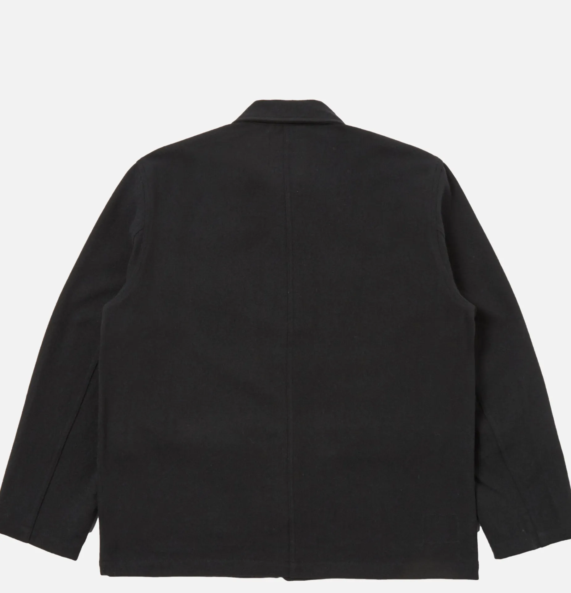 Utility Jacket Wool Noir