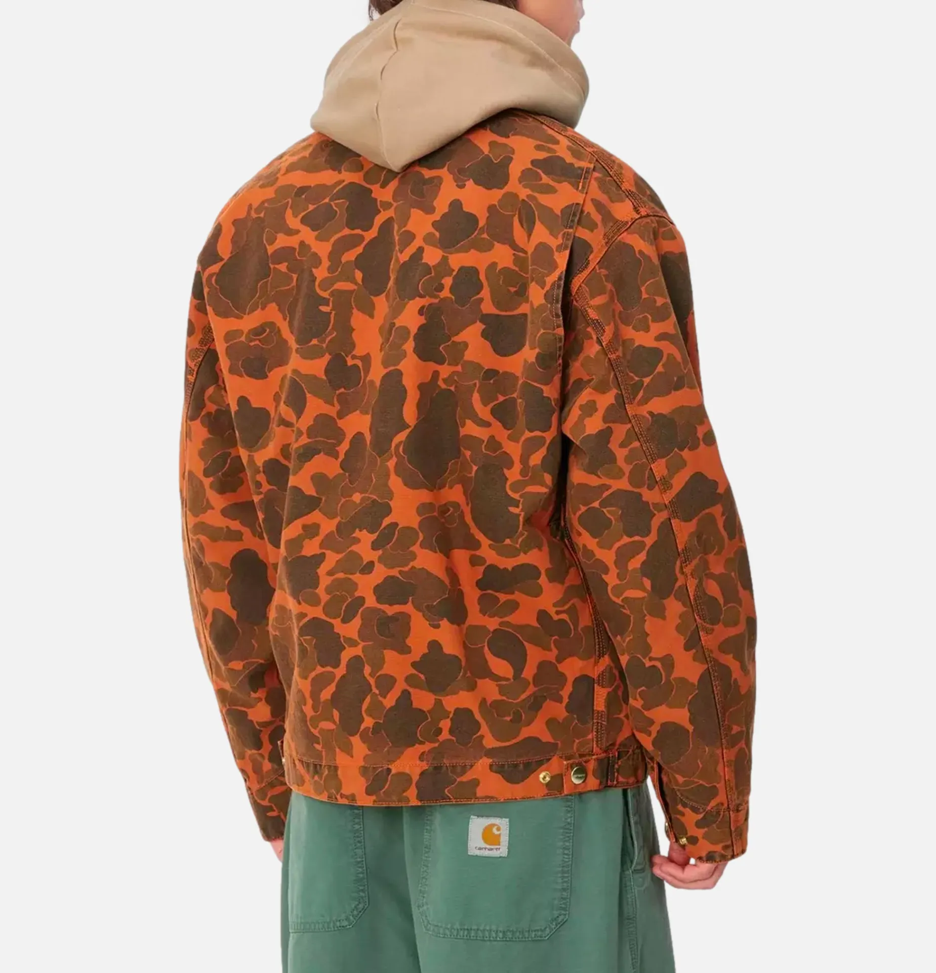 Veste Detroit Camo Duck Tumeric