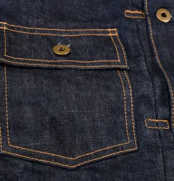 Veste en Jean Type2 14.8oz Blue