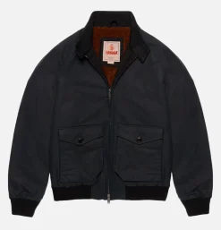 Waxed G9 Af Pocket Dark Navy
