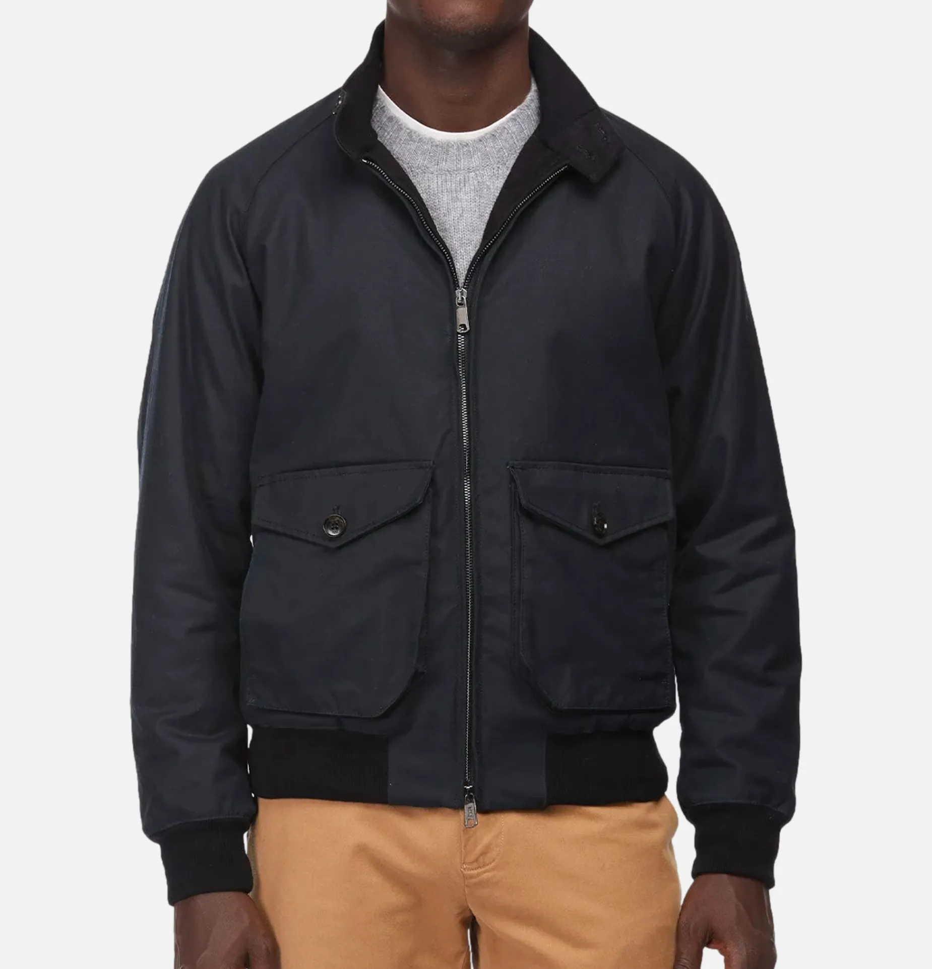 Waxed G9 Af Pocket Dark Navy