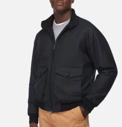 Waxed G9 Af Pocket Dark Navy