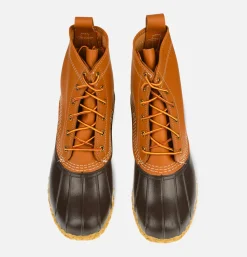 Womens Bean Boot 8" Tan Brown